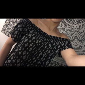 Off the shoulder blouse